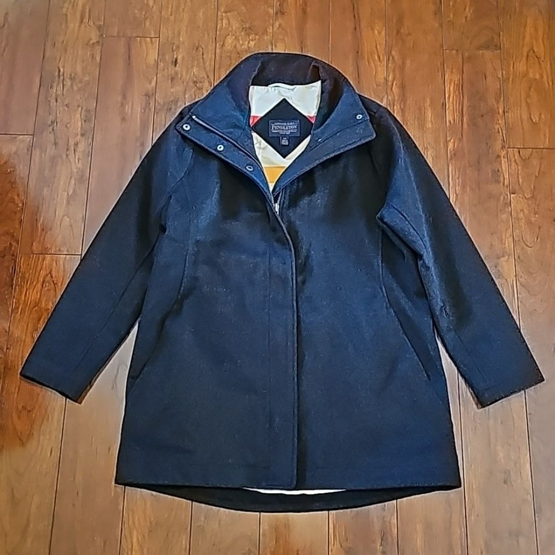 Pendleton Wool Jacket with Glacier National Park Stripe Lining