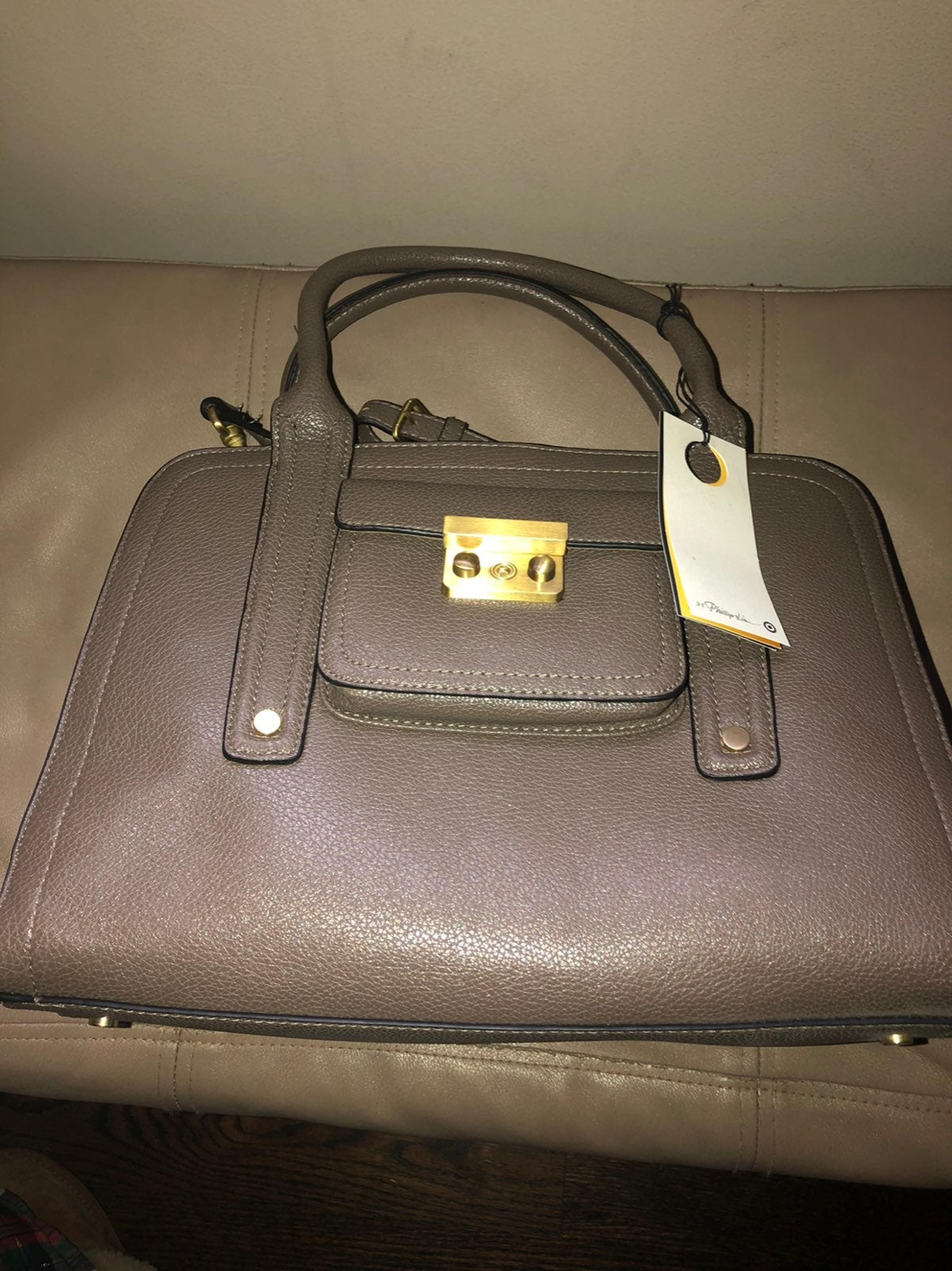 Phillip Lim 3.1 Taupe Gray Satchel Purse