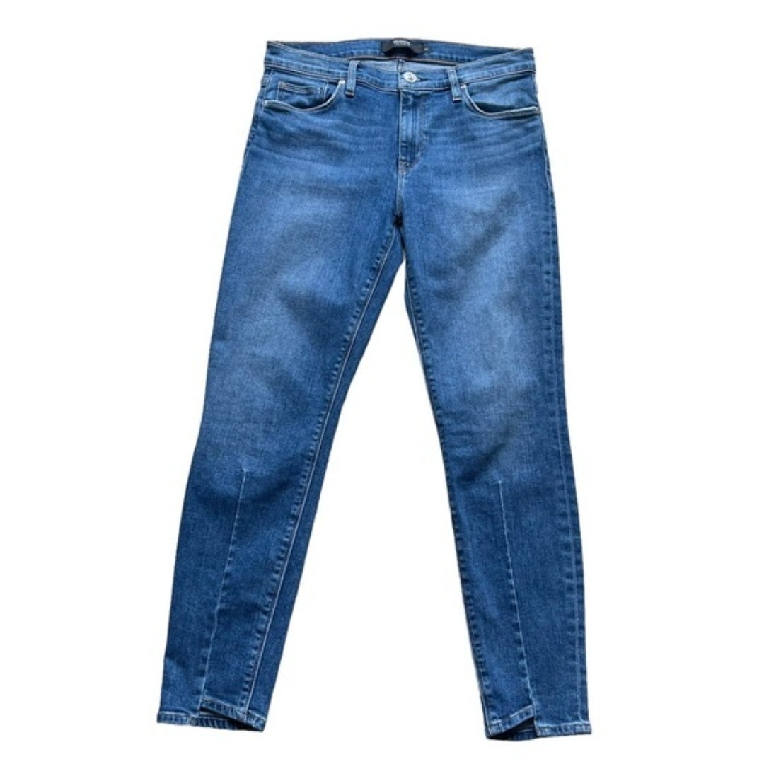 Hudson Jeans Women’s Nico Super Skinny Blue Denim Jeans Size 28 Step Hem