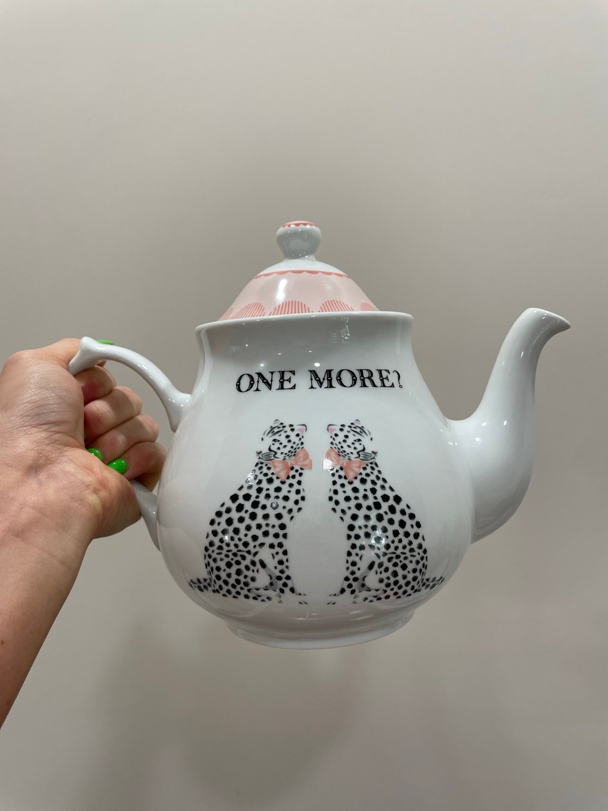 Yvonne Ellen studio London magenta teapot