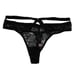 NWT VICTORIA'S SECRET Very Sexy Thong Pantie/Underwear Sz M Black Lace