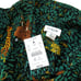 NWT J.Crew Factory Long-sleeve Bow Top in Green Tie Neck Safari Button-up M