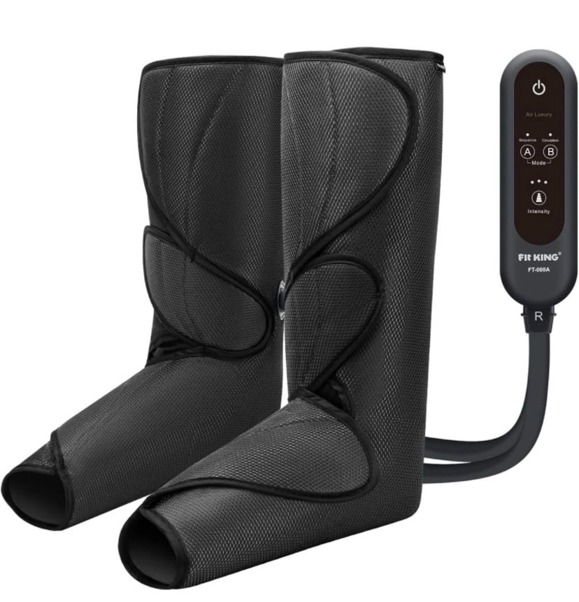 FIT KING Leg Air Massager for Circulation and Relaxation Foot and Calf Massage