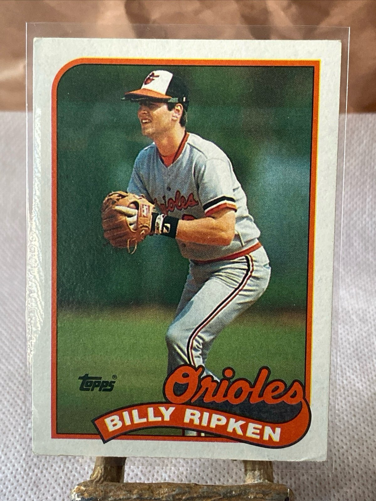 Cal Ripken Jr. 1989 Topps Tiffany CardNo:571