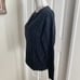 Madewell Donegal Bowden Henley Sweater Coziest Yarn Grey Size Med B23