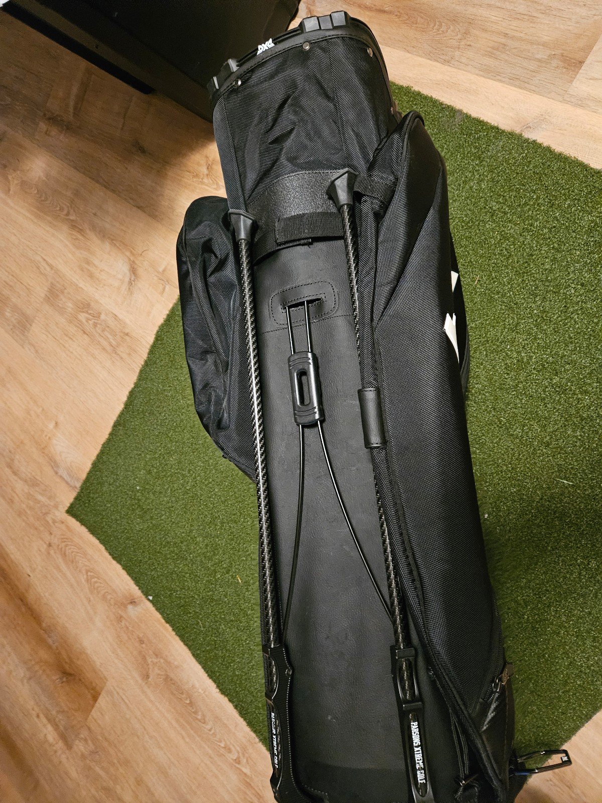 PXG x Bogey Boys Collab Leather Golf Bag - detail