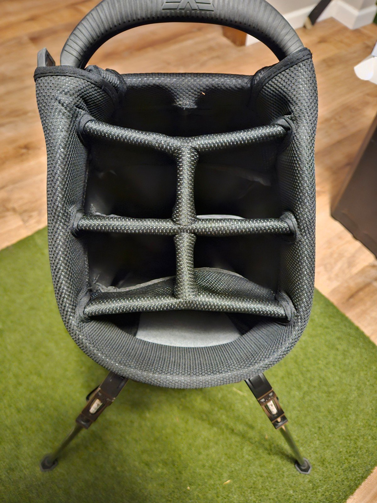 PXG x Bogey Boys Collab Leather Golf Bag - detail