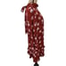 Rebecca Taylor silk Ikat Paintbrush Ruffle Dress in Cabernet Combo size 10