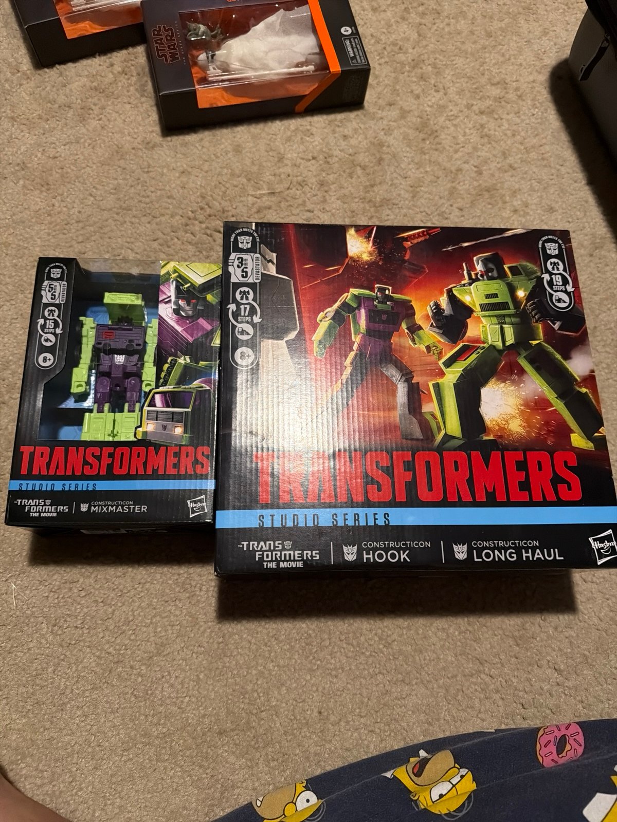 Transformers studio series hook long haul mixmaster