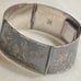 Black Inlay Sterling Link Bracelet
