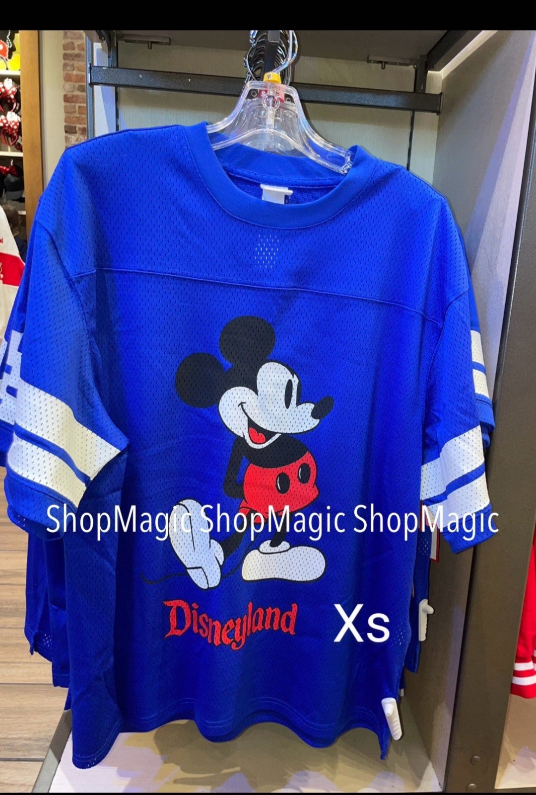 Disney Parks Blue Mickey Mouse Football - Disneyland