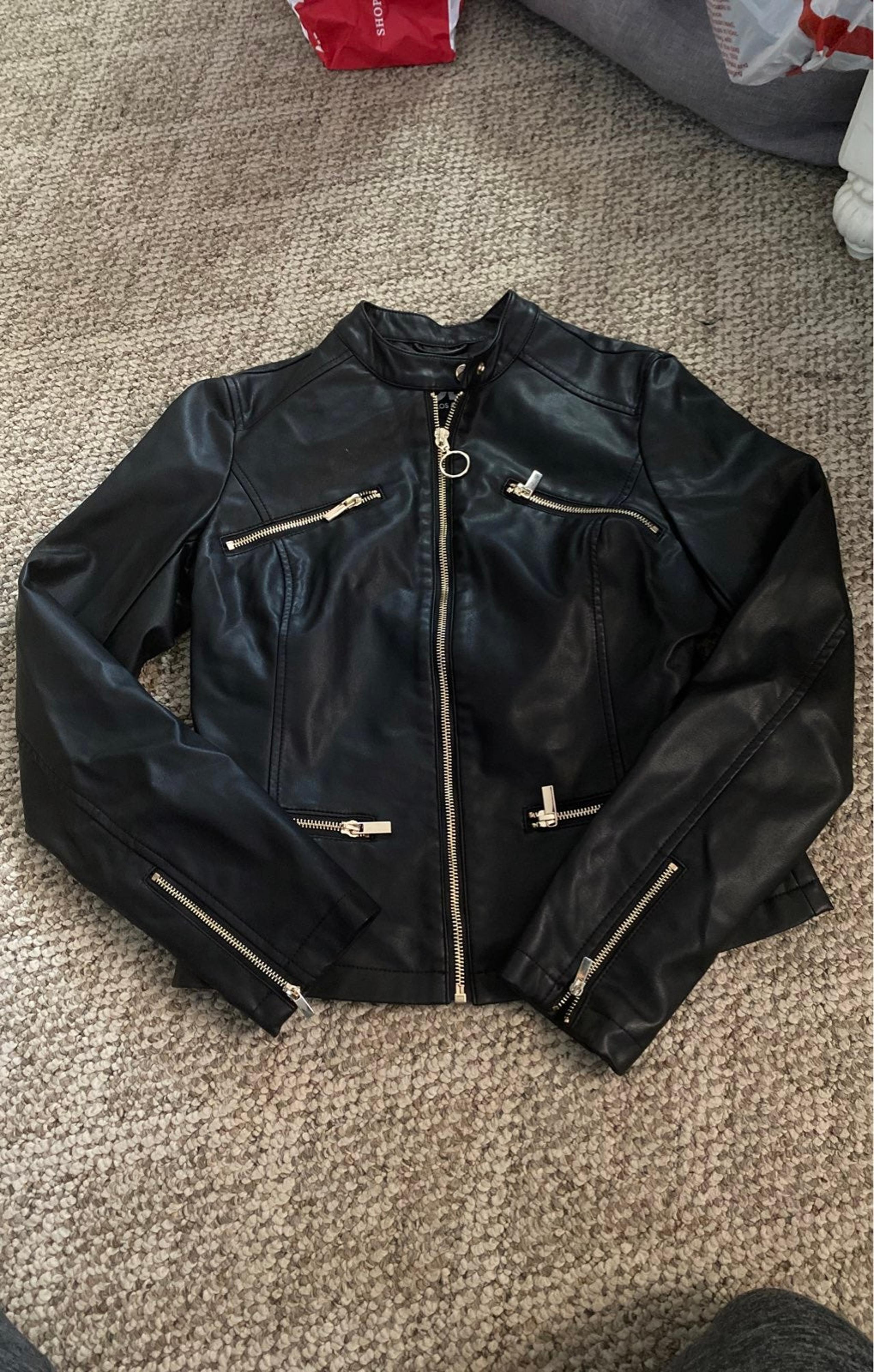 Faux Leather Jacket