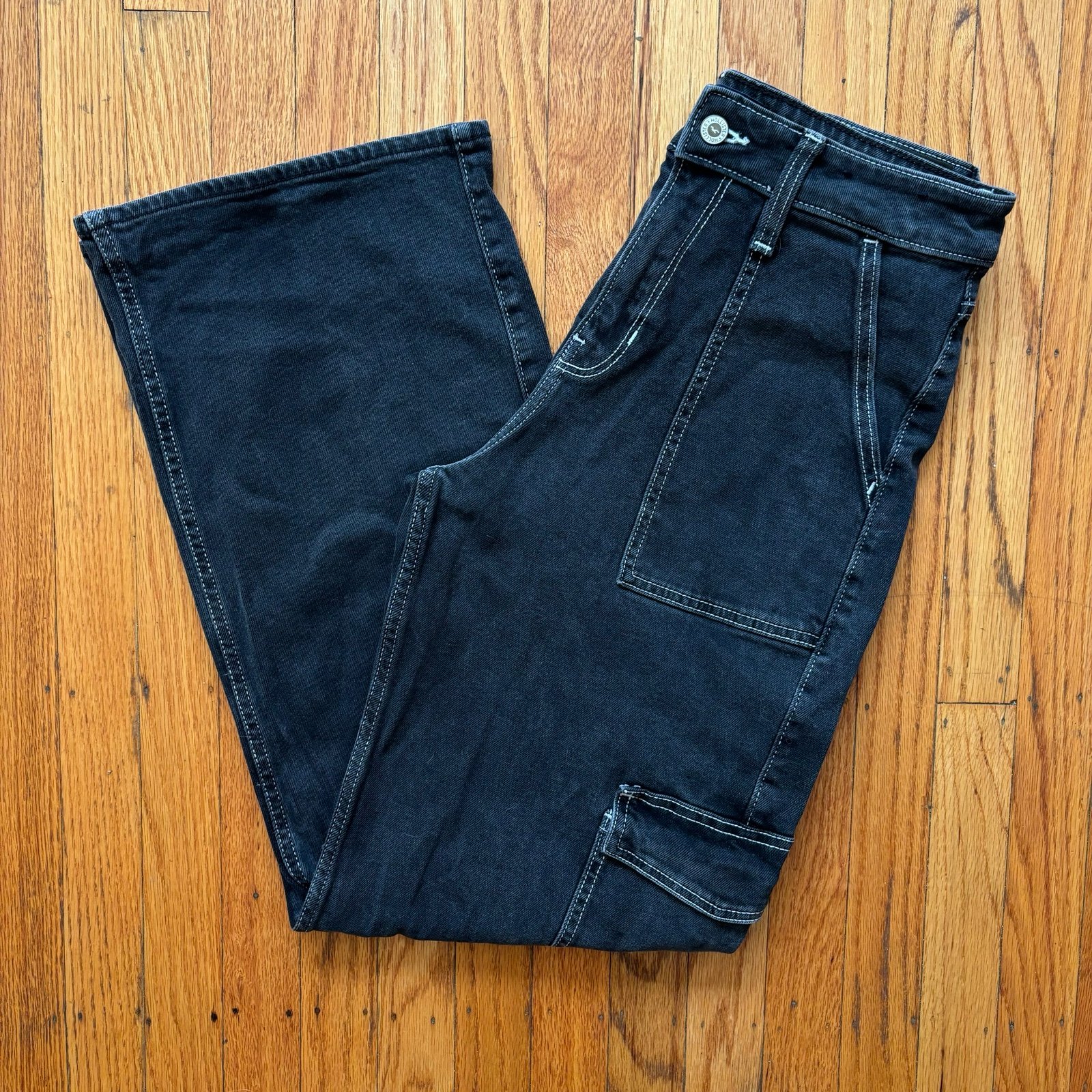Vintage Hollister High Rise Baggy Carpenter Painter Jeans