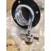 TapRite Black Stainless Column Single Faucet Draft Beer Tower 3-Inch Column