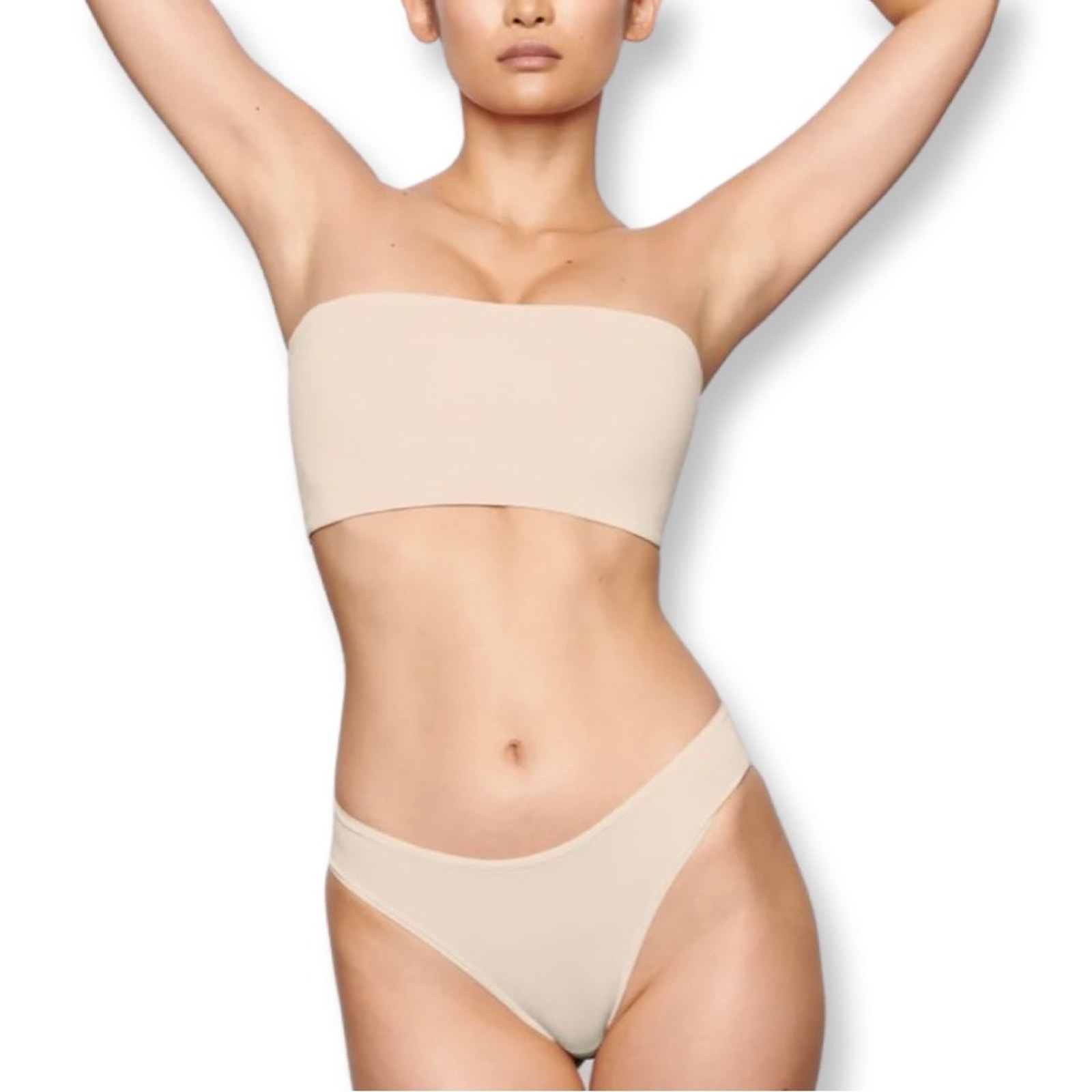 New Skims Fits Everybody Bandeau Top In Sand