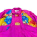Vintage London Towne Fog Jacket Neon Pink Color Block 80s Windbreaker XL Jacket