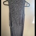 Women's sleeveless grey dress
