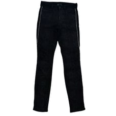 Mother High Waist Looker Diamond in the Rough Black Jeans Women Sz 25 Designer