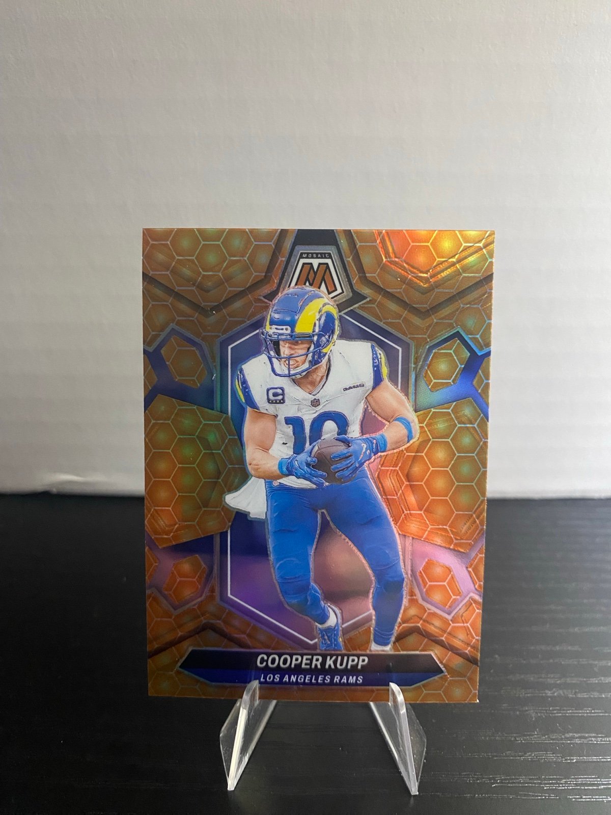 2024 Panini Mosaic Cooper Kupp Honeycomb SSP Prizm Case Hit #129