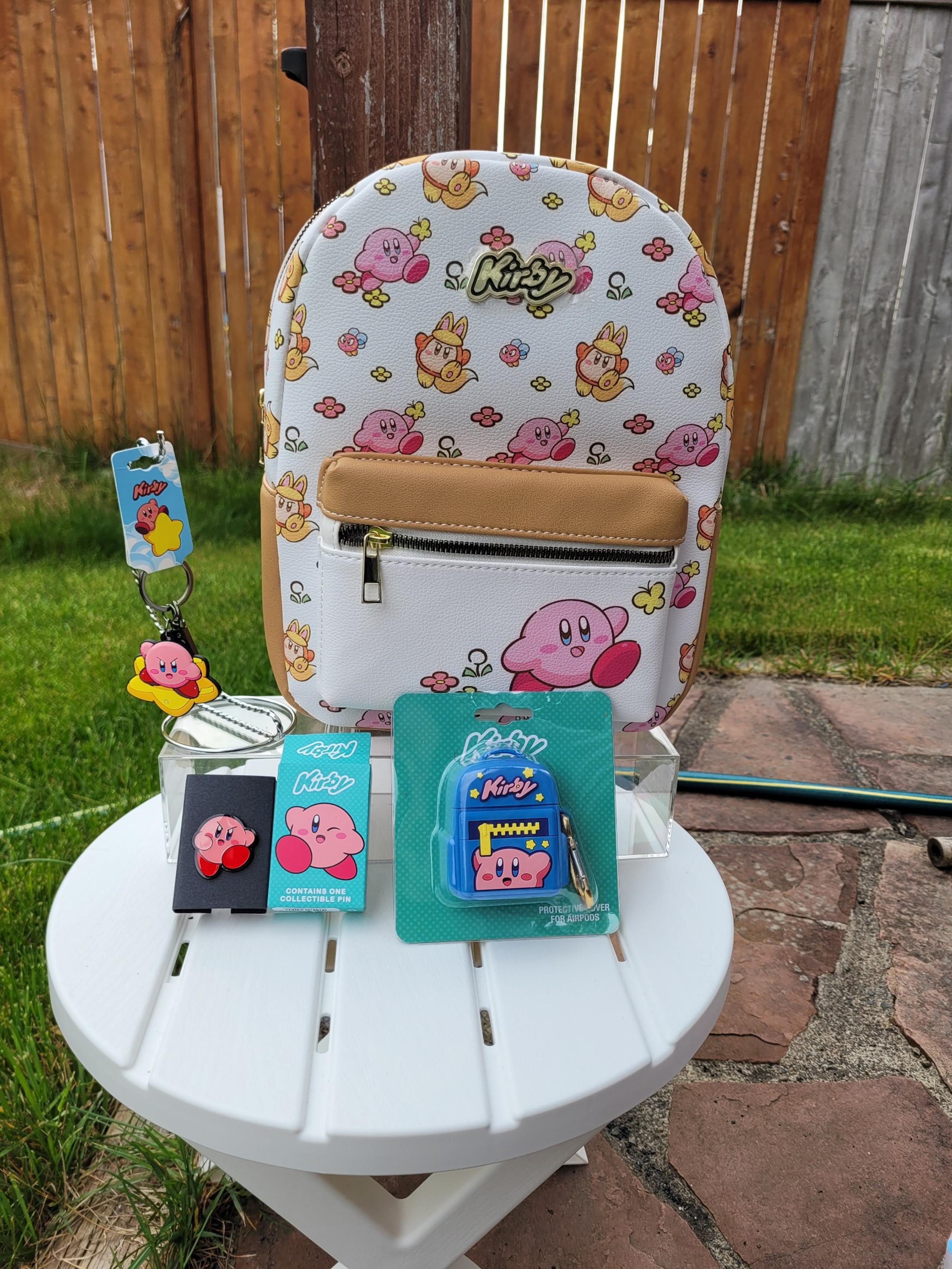 Kirby Waddle Dee Flowers Mini Backpack set A