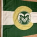 CSU Colorado State University College CO Rams flag double sided grommets 3'x5'