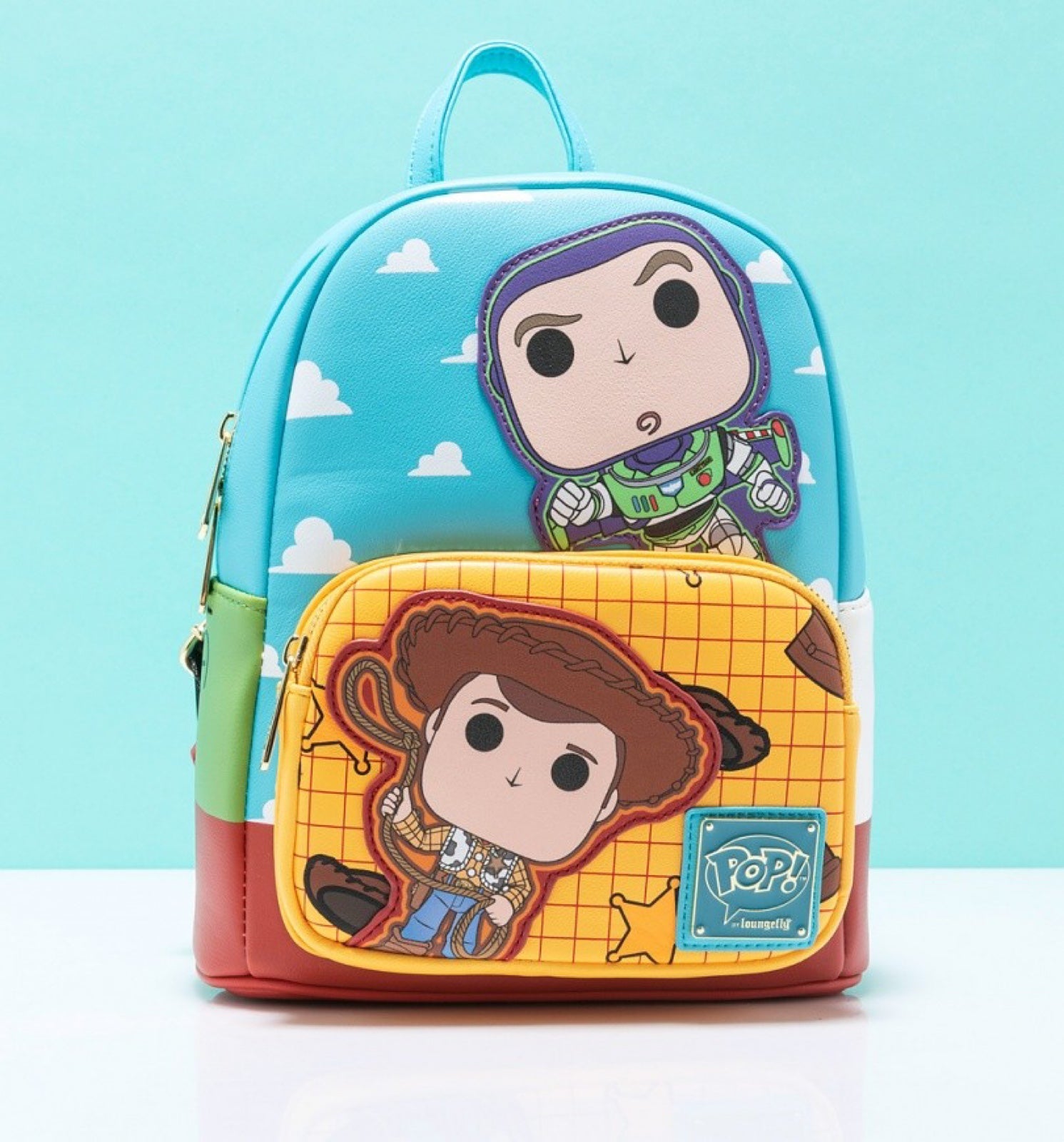 Loungefly Funko Pop! Disney Pixar Toy Story Buzz And Woody Mini Backpack