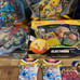 Pokemon and Digimon cards boxes