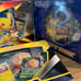 Pokemon and Digimon cards boxes