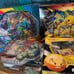 Pokemon and Digimon cards boxes
