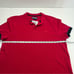 Vilebrequin Mens Size XL Cotton Pique Polo Shirt Solid Poppy Red Blue NEW *FLAW