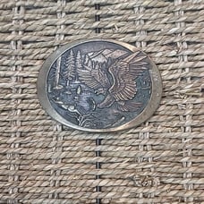 Soaring Eagle Bass pro shop belt buckle