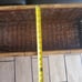 Vtg Wicker Plant Stand Rectangular Four leg Planter Shabby Cottage Style