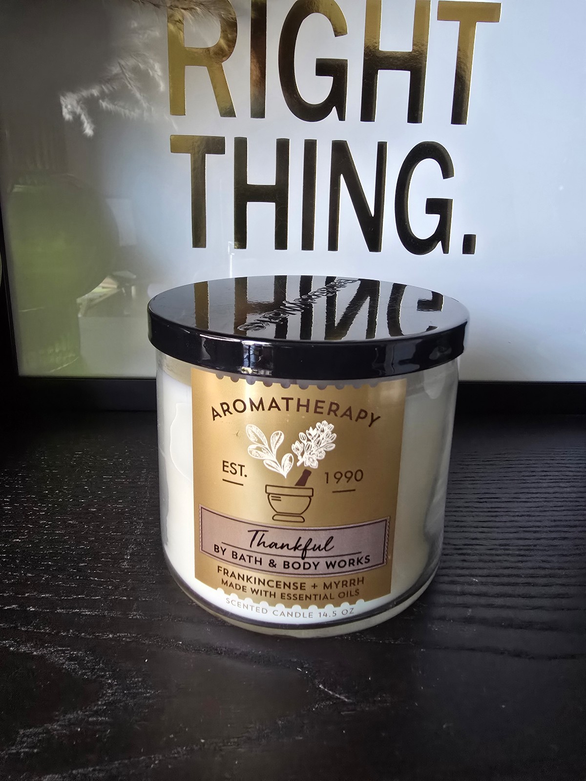 Bath & Body Works Thankful 3-wick Candle