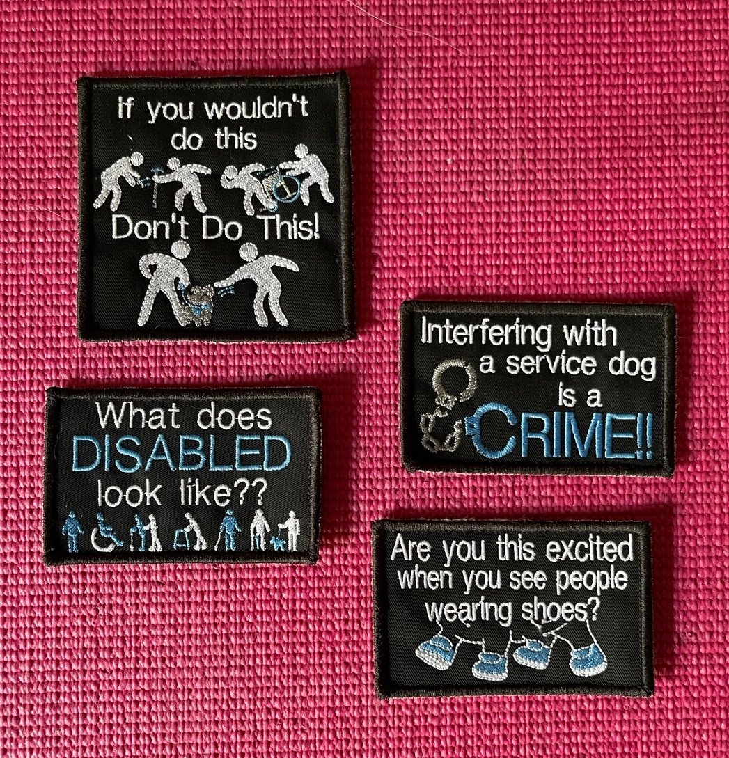 Service Dog Patches