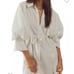 Free People Christi Collared Shirt Mini Dress - Size Small - NWT