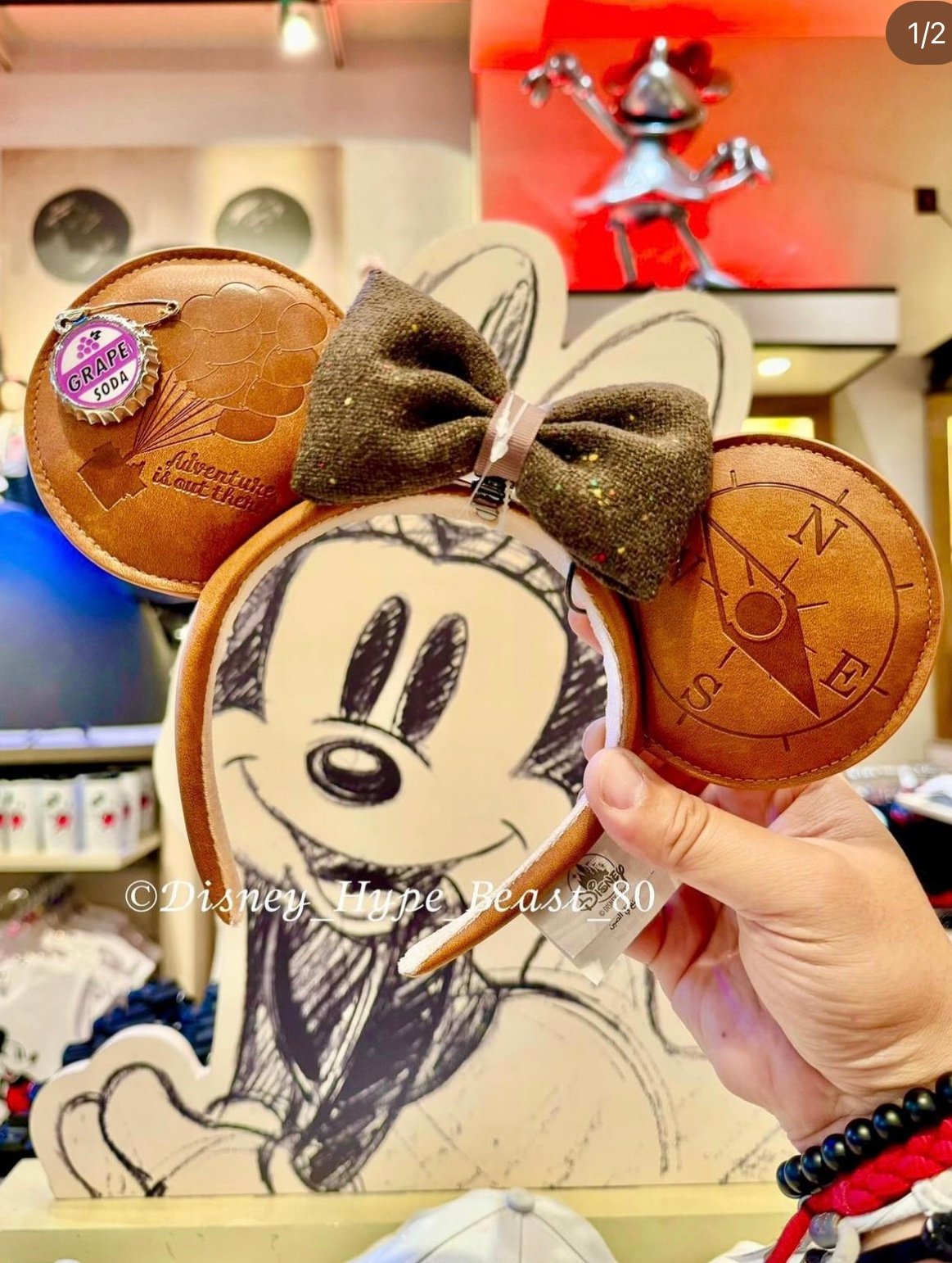 SOLD OUT Up Movie Pixar Disneyland Ears