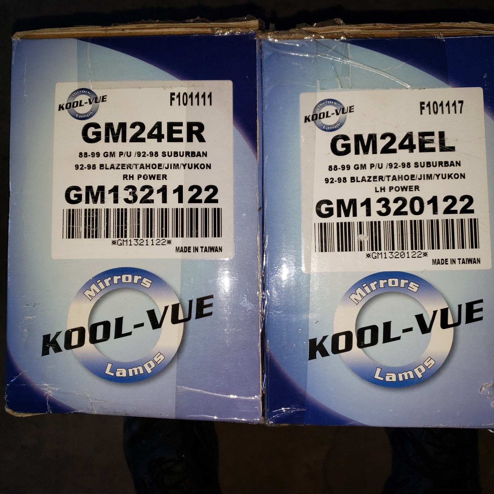 GM and Chevy Side Mirrors