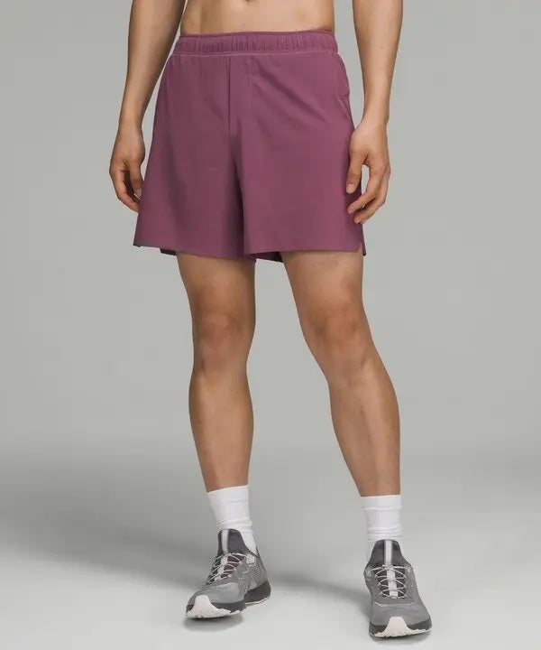 Lululemon Surge Lined Short men size M vintage plum