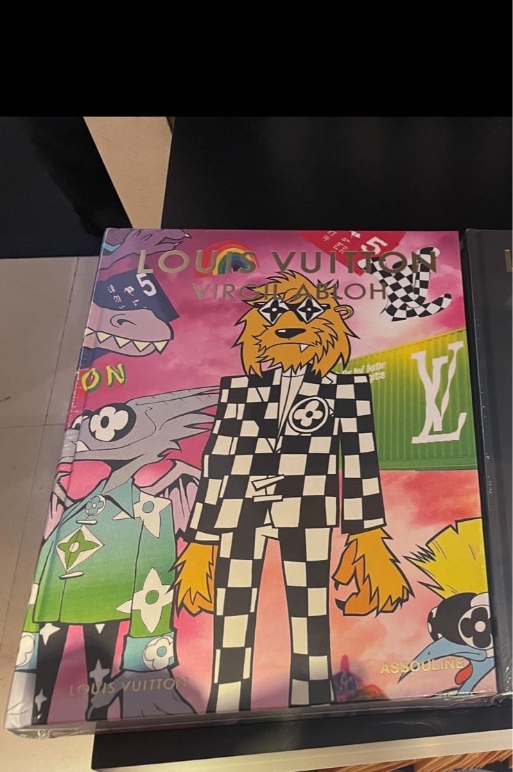 Louis Vuitton Virgil Abloh Cartoon Hardcover Book