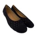 Gabor 169 Dancin Women's Ballet in Black Suede