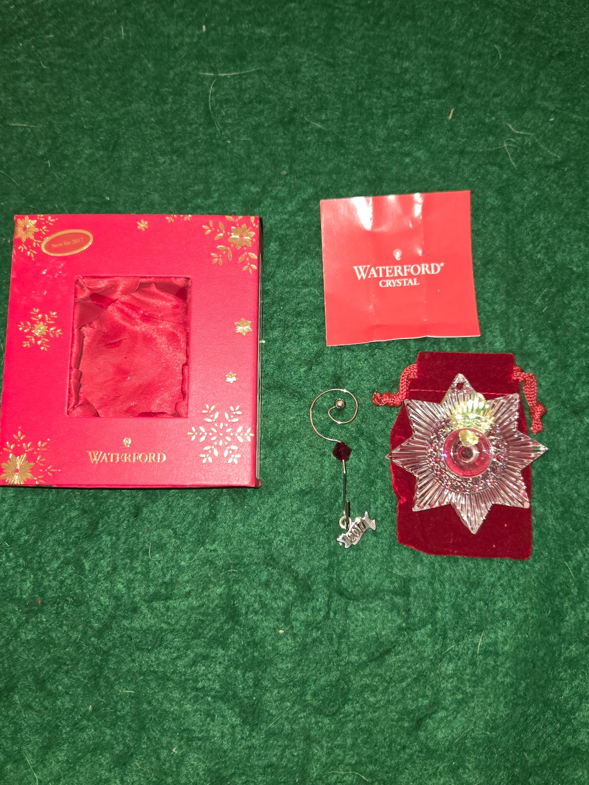 Waterford Crystal 2017 Star Mini Christmas Ornament