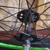 Lime Green Deep V wheelset (700c) (lock ring included) 2 Wheels Front and Rear