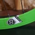 Lime Green Deep V wheelset (700c) (lock ring included) 2 Wheels Front and Rear