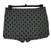 Maeve by Anthropology Medium Mini Skort Black Motif Geometric Stretch Pockets