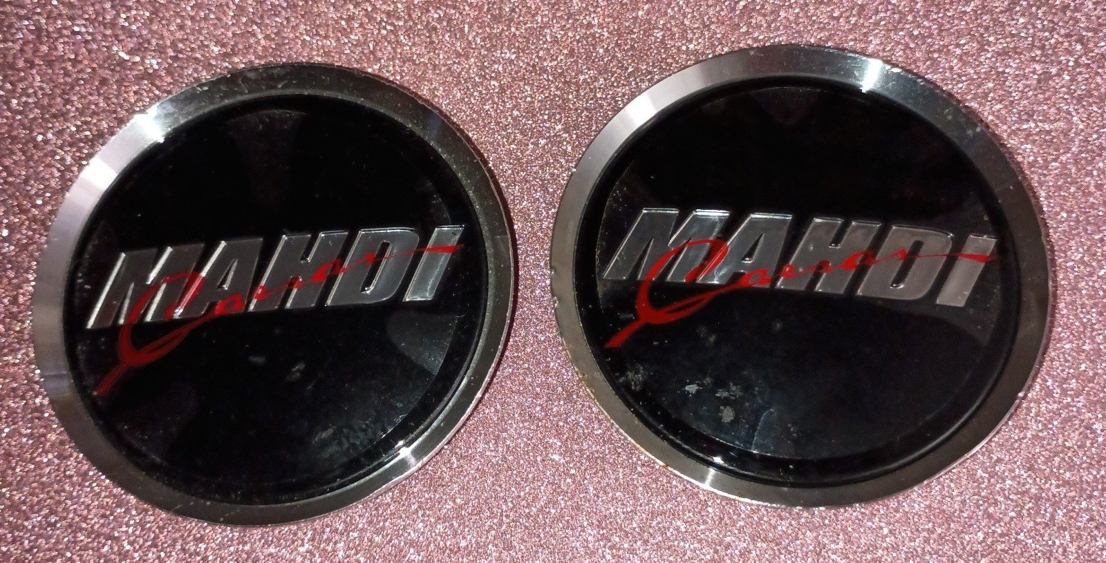 2-Only Mahdi Caesar wheel center caps