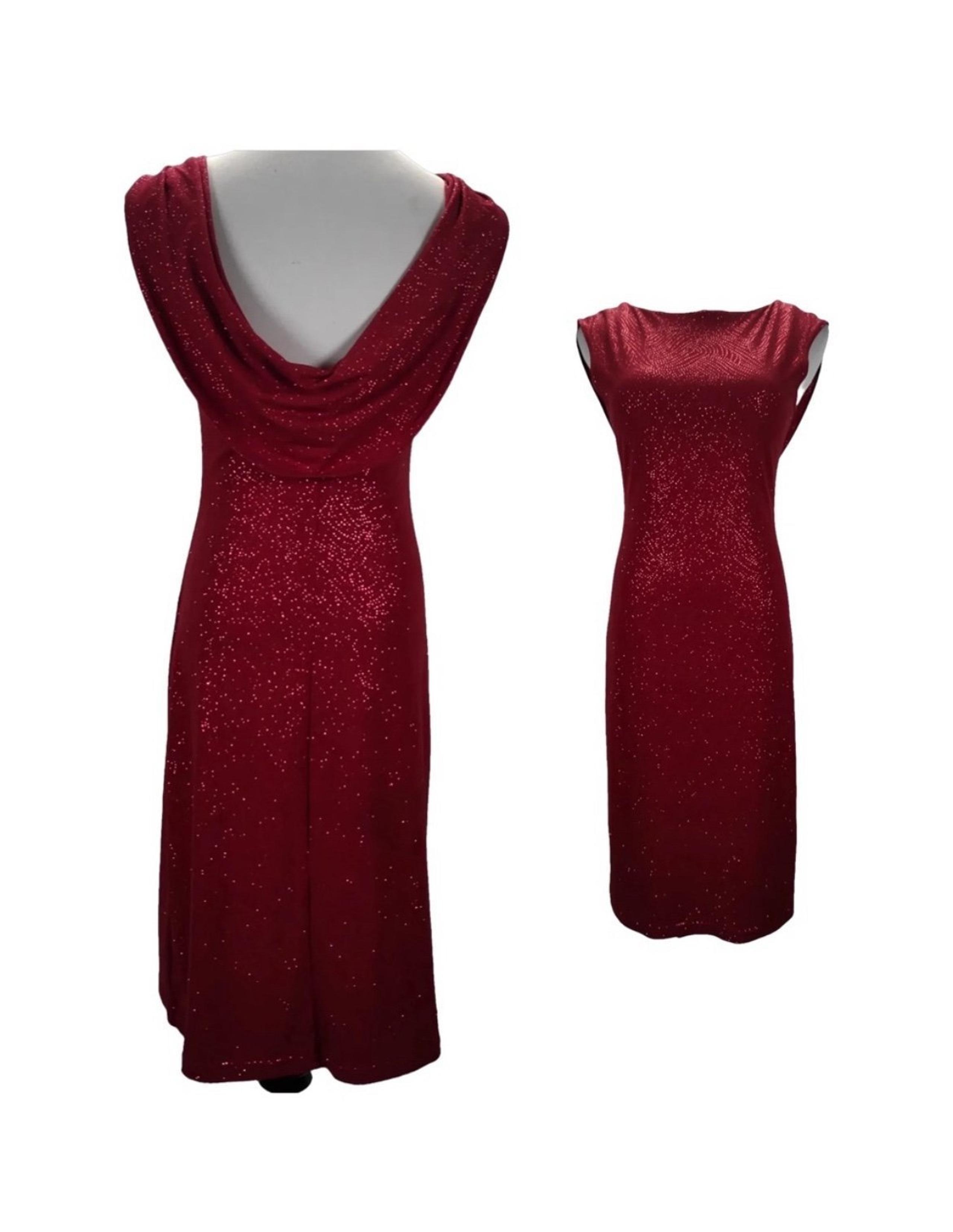 LA Belle red dress size medium