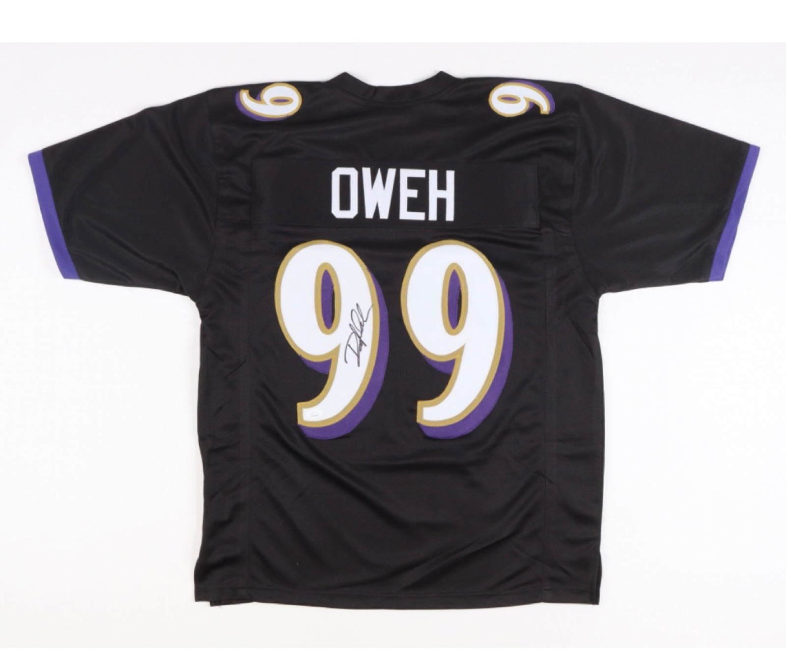 Odafe Oweh Baltimore Ravens Signed Jersey (JSA)