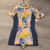 Calia by Carrie Underwood desert Flora Peri dusk zip back paddle suit size 8