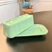 TPC Tablecraft Jadeite Butter Dish with Cover Kitchen Retro Style