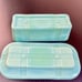 TPC Tablecraft Jadeite Butter Dish with Cover Kitchen Retro Style